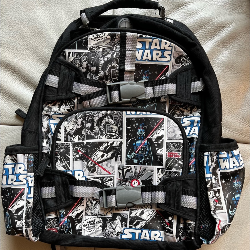Pottery Barn Kids Mackenzie Star Wars™ Backpacks 12" wide x 6" deep x 15" high